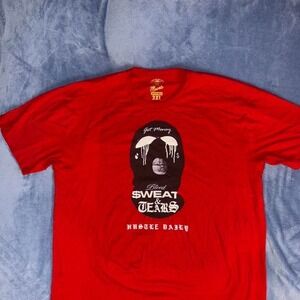 Muerte red cotton t-shirt Size 3XL